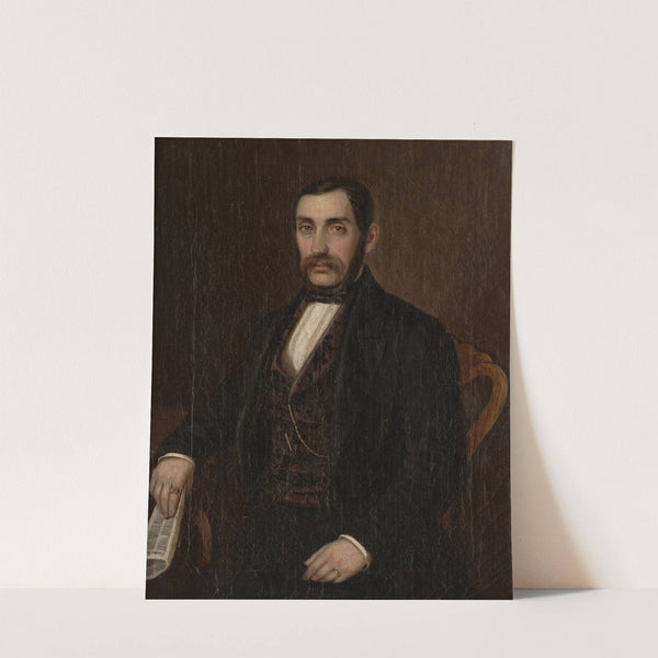 Portrait of Petr Makovický by Peter Michal Bohúň