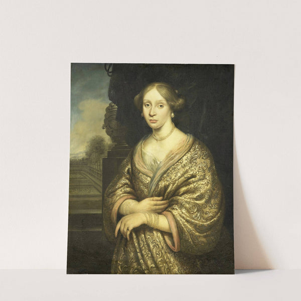 Portrait of Petronella van der Burcht (1657-1682) by Zacharias Blijhooft