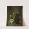 Portrait of Petrus Bliek, Remonstrant Minister in Amsterdam, with his Wife Cornelia Drost by Hendrik Pothoven