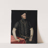 Portrait Of Philip II by Antonis Mor
