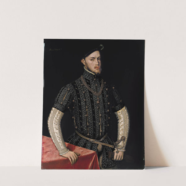 Portrait Of Philip II by Antonis Mor