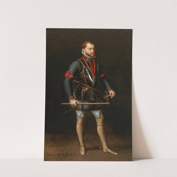 Portrait of Philip II of Spain (1527–1598) by Habsburg Court Painter