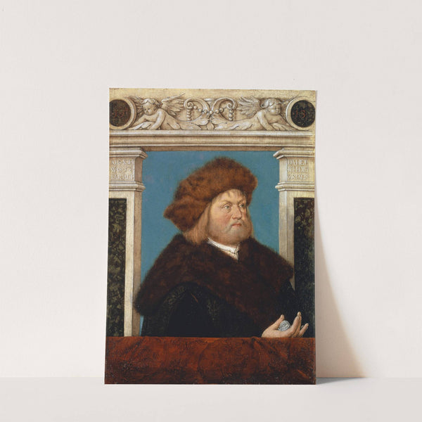 Portrait of Philipp Adler by Hans Holbein The Elder