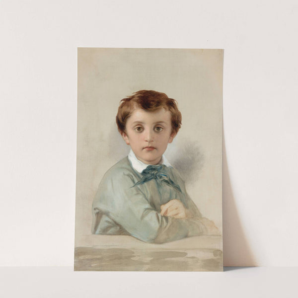 Portrait of Philippe-Grégoire Delaroche, the Artist’s Younger Son by Paul Delaroche