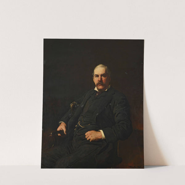 Portrait of Pierpont Morgan (1888) by Frank Holl