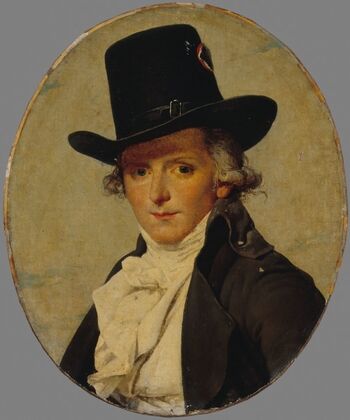 Portrait of Pierre Sériziat, David’s brother-in-law — size preview