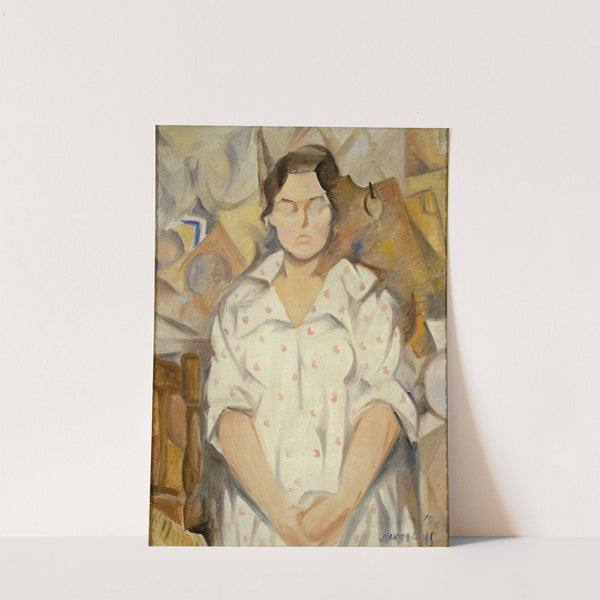 Portrait of Pilar by Rafael Barradas