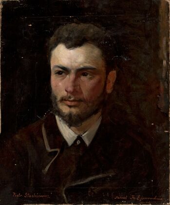 Portrait of Piotr Stachiewicz (1858–1938) (1882 - 1884)