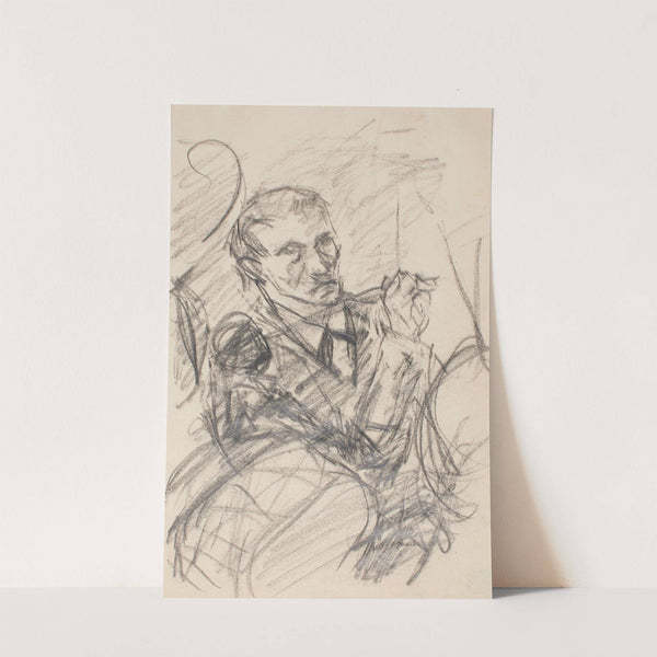 Portrait of Piper (the Publisher) (c.1910) by Max Beckmann