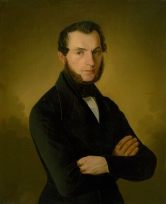 Portrait of Poděbrady Citizen A. Jupp (1845)