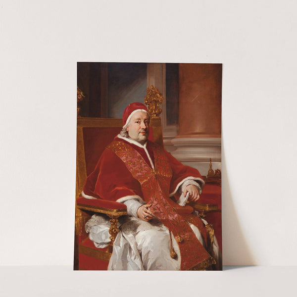Portrait of Pope Clement XIII (circa 1760) by Anton Raphael Mengs