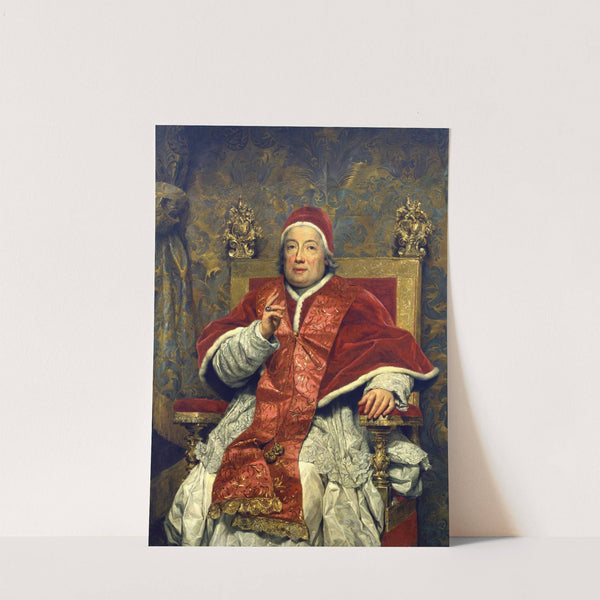 Portrait of pope Clement XIII (1758) by Anton Raphael Mengs