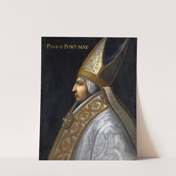 Portrait of Pope Pius II. (Enea Silvio Piccolomini) by Anonymous