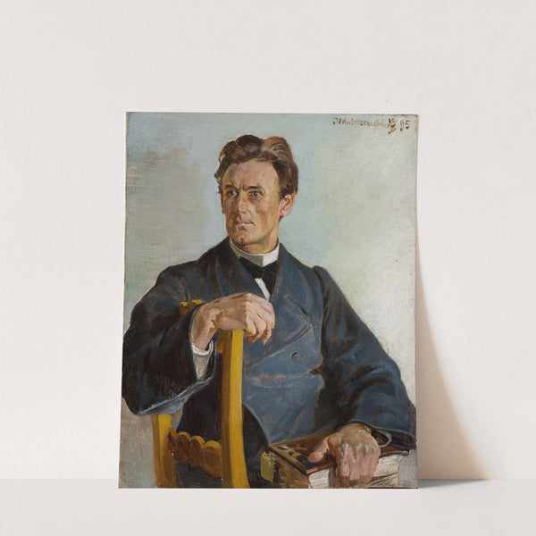 Portrait of priest Henryk Radomiński (ca.1870–after 1925) (1895) by Jacek Malczewski