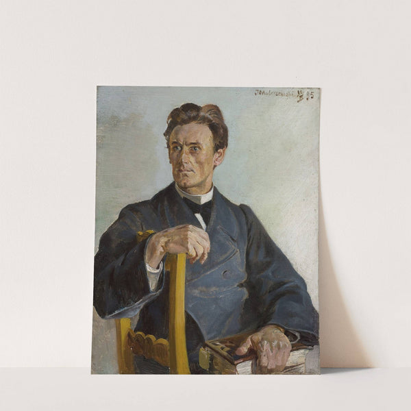 Portrait of priest Henryk Radomiński (ca.1870–after 1925) by Jacek Malczewski
