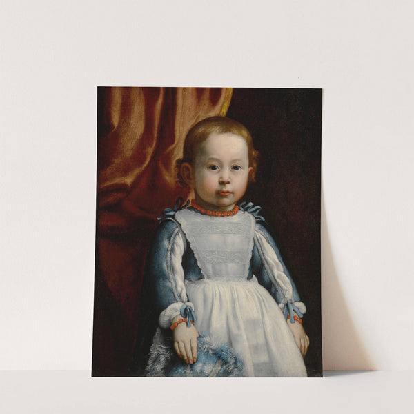 Portrait of Prince Augusto Chigi, age 21 months by Alessandro Mattia da Farnese