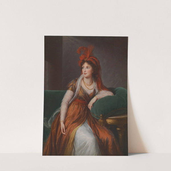 Portrait of Princess Anna Alexandrovna Galitzin (ca 1797) by Elisabeth Louise Vigée Le Brun