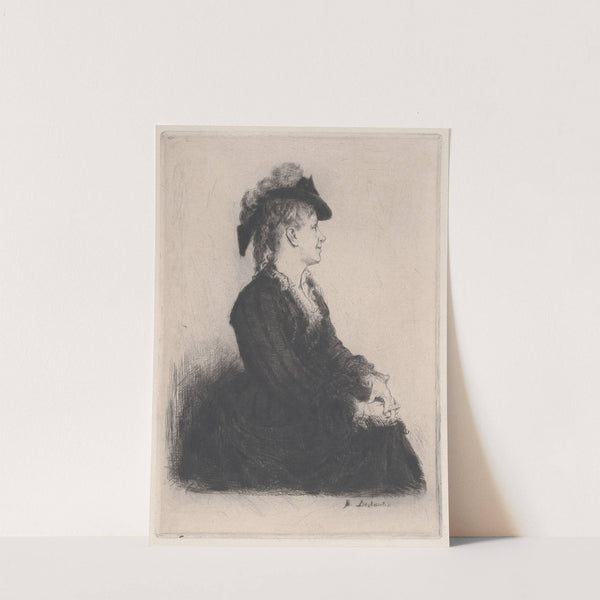 Portrait of Princess Colonna (1873) by Marcellin-Gilbert Desboutin