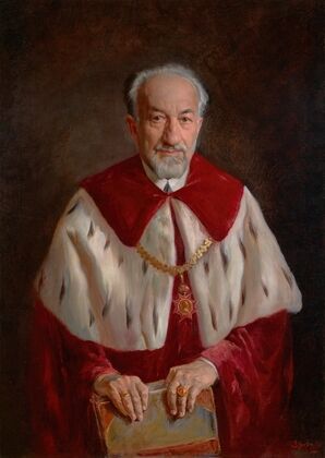 Portrait of Prof. Adolf Beck