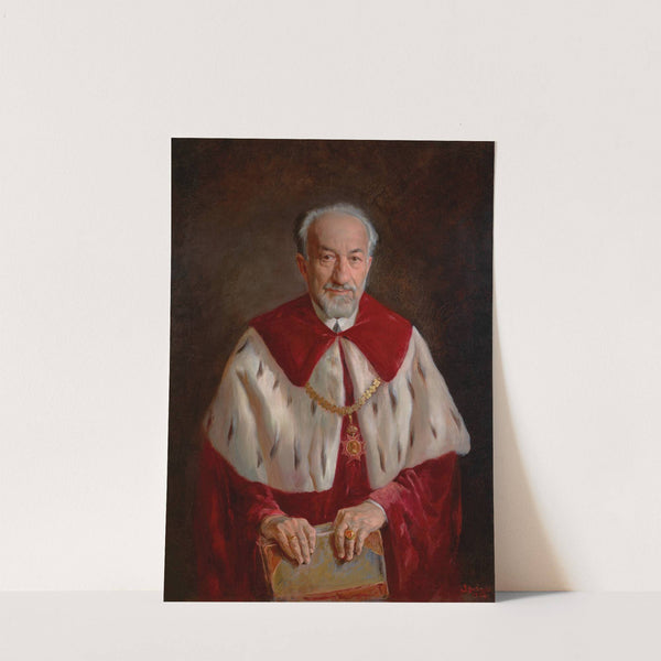 Portrait of Prof. Adolf Beck by Stanisław Batowski-Kaczor