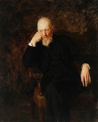Portrait of professor Aleksander Jabłonowski (1900)
