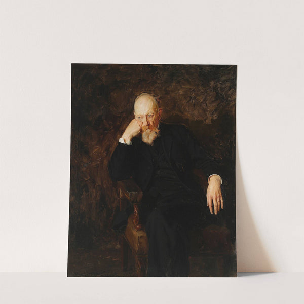 Portrait of professor Aleksander Jabłonowski (1900) by Stanisław Lentz