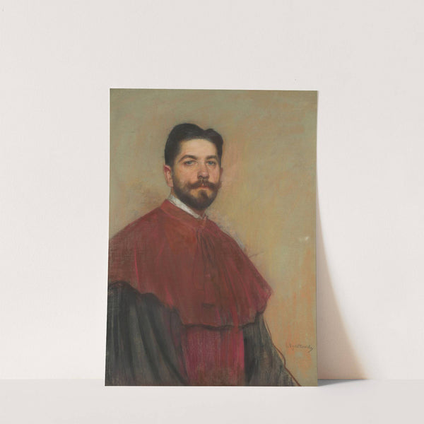 Portrait of Professor Leon Kryński (1901) by Leon Wyczółkowski