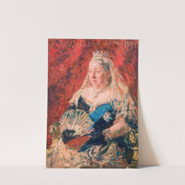 Portrait of Queen Victoria by Laurits Tuxen