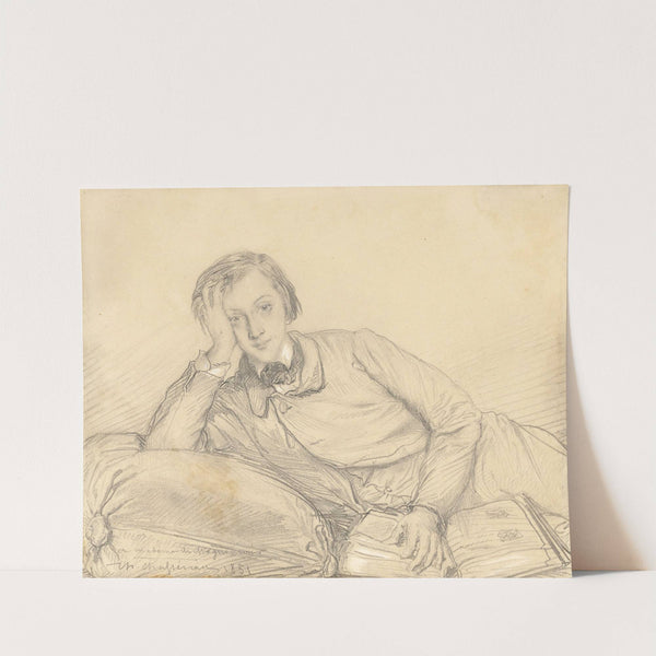 Portrait of Raymond de Magnoncourt by Théodore Chassériau