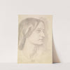 Portrait of Red Lion Mary, Mrs Mary Nicholson (1982) by Dante Gabriel Rossetti