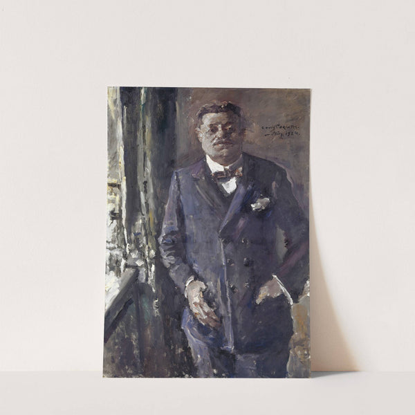 Portrait Of Reich President Friedrich Ebert (1924) by Lovis Corinth