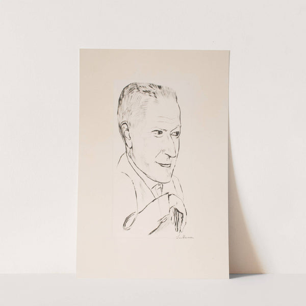 Portrait of Reinhard Piper (1920) by Max Beckmann