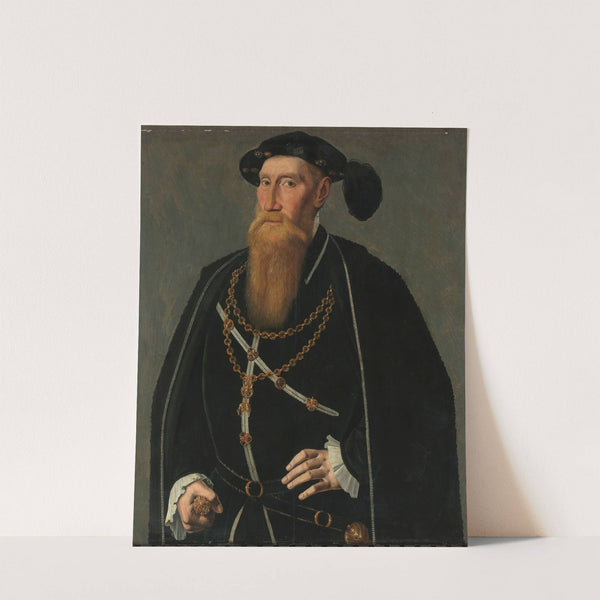 Portrait of Reinoud III of Brederode by Jan van Scorel
