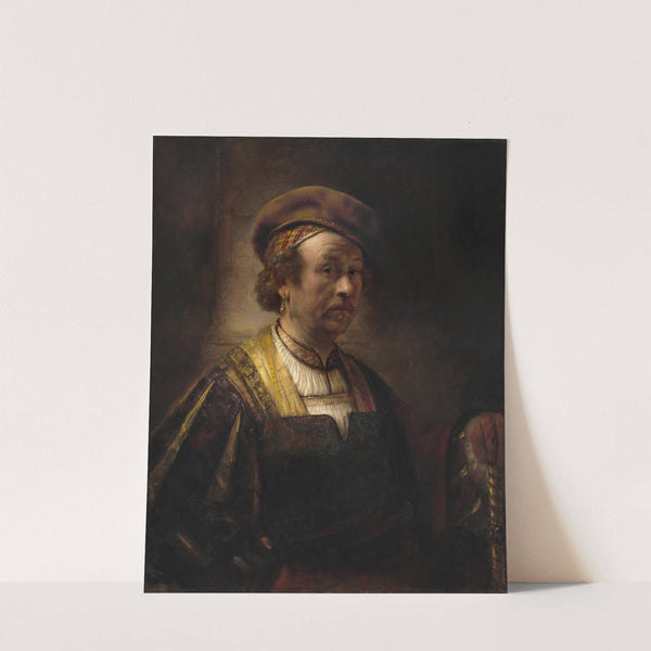 Portrait of Rembrandt (1650) by Follower of Rembrandt van Rijn