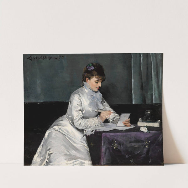 Portrait of Renée Delmas de Pont-Jest (1875) by Louise Abbéma