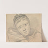 Portrait of Rev. William Gilpin's Daughter by Sawrey Gilpin