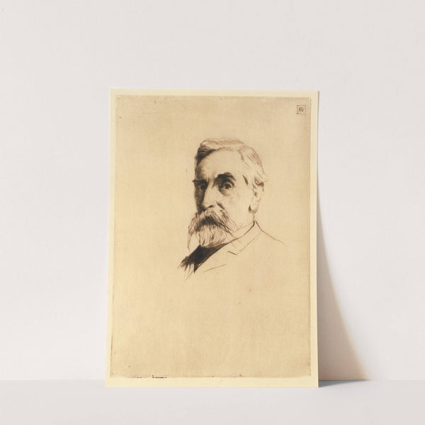 Portrait of Robert Weir (1891) by Julian Alden Weir