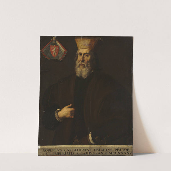 Portrait of Roberto Castiglione by Anonymous