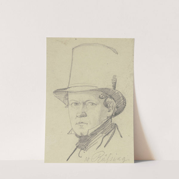 Portrait of Rössing by Carl Hoff