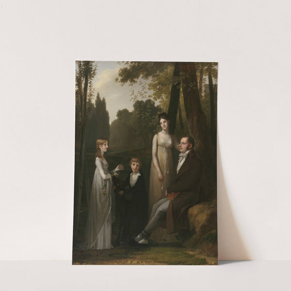 Portrait of Rutger Jan Schimmelpenninck and his Family by Pierre-Paul Prud'hon