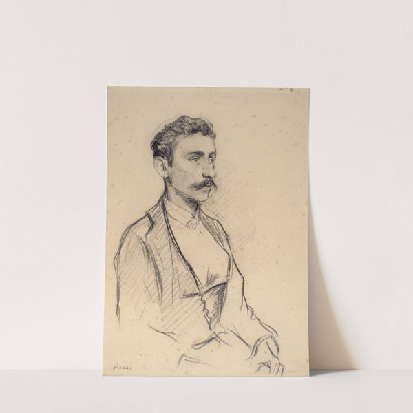 Portrait of Salvador Robert by Santiago Rusiñol