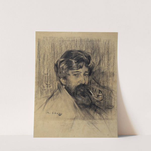 Portrait of Santiago Rusiñol by Ramón Casas