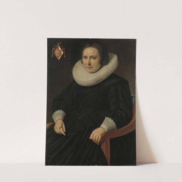 Portrait of Sara Sweerts de Weert, second Wife of Antonius Antonides van der Linden by Hendrik Meerman
