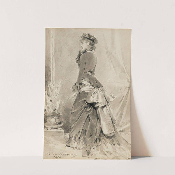 Portrait of Sarah Bernhardt (1876) by Louise Abbéma