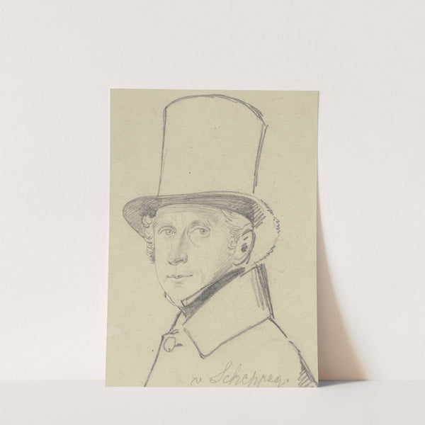 Portrait of Scheppeg by Carl Hoff