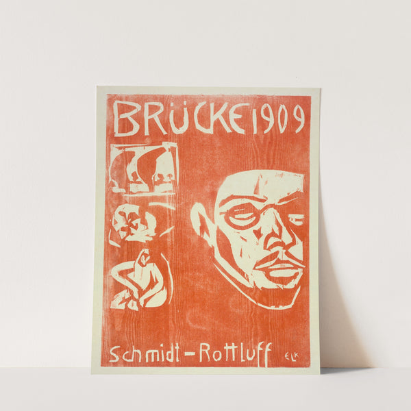 Portrait of Schmidt-Rottluff (1909) by Ernst Ludwig Kirchner