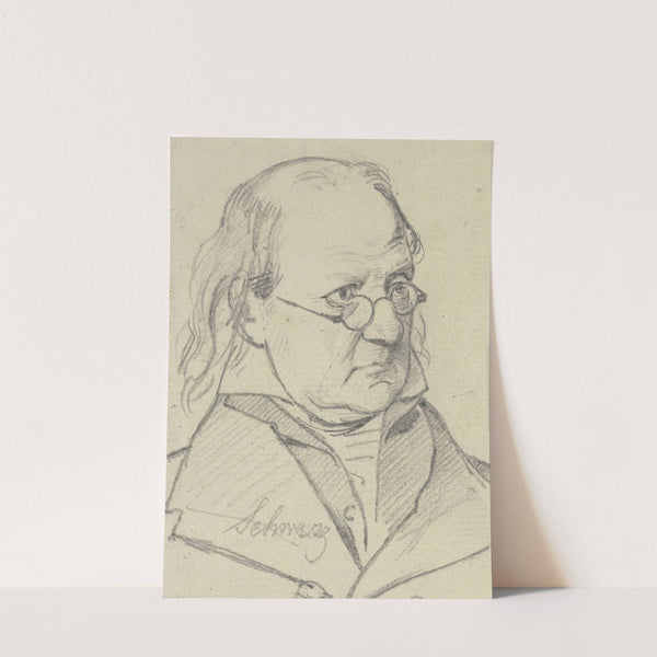 Portrait of Schwarz by Carl Hoff