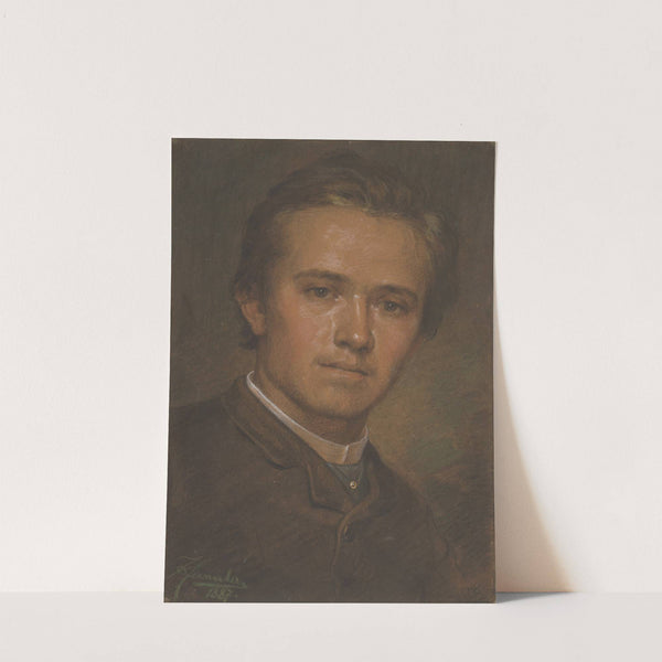 Portrait of Sculptor Janček by Jozef Hanula