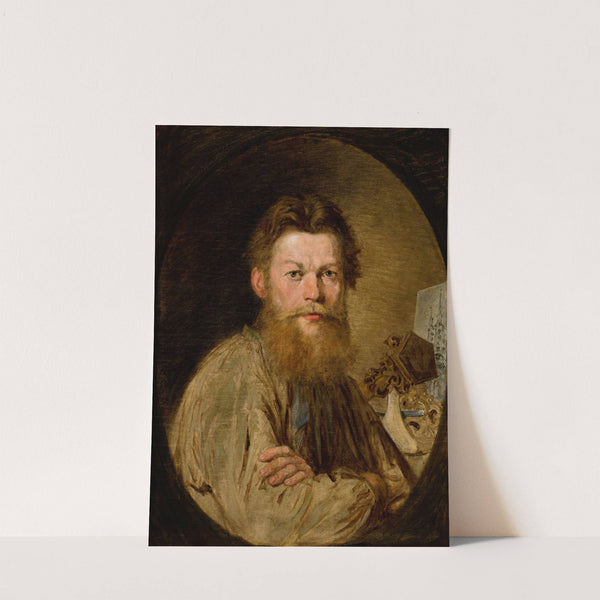 Portrait of Sculptor Kazimierz Wakulski (1868) by Antoni Kozakiewicz