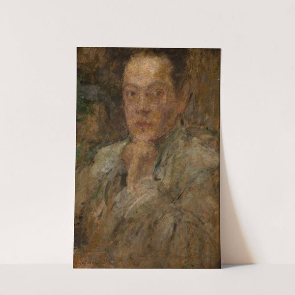 Portrait of Sculptor Stefan Zbigniewicz by Olga Boznanska